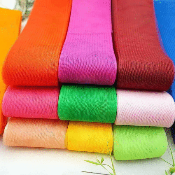 f2105 polyester stiff horsehair braid mesh 6cm widh