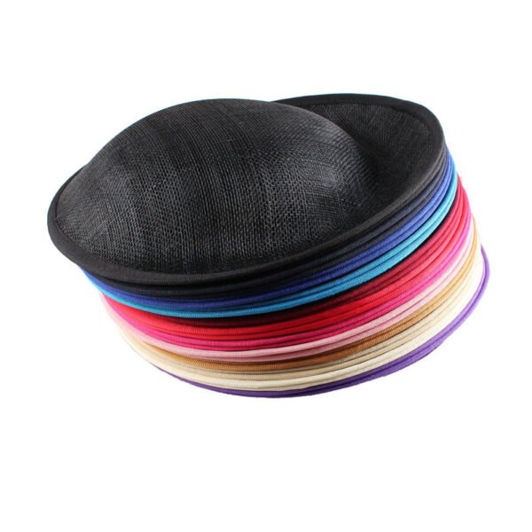 f3104 small sinamay up brim hat base 25cm ×1 pcs