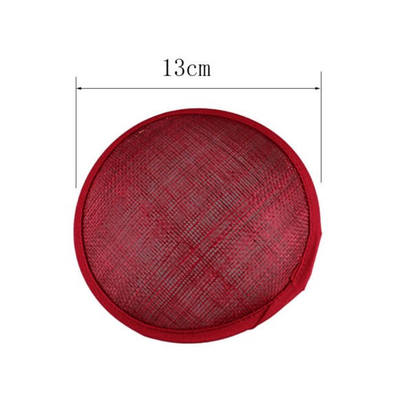 f3103 sinamay straw fascinator base 13cm ×1pcs