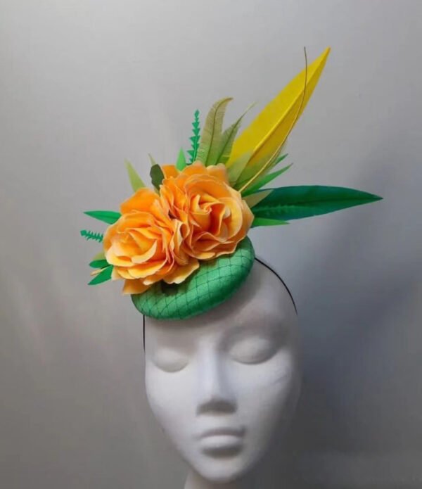 f3105 veils coverd fascinator base 15cm×1pcs